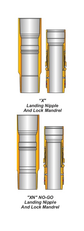 Landing Nipple and Lock Mandrel